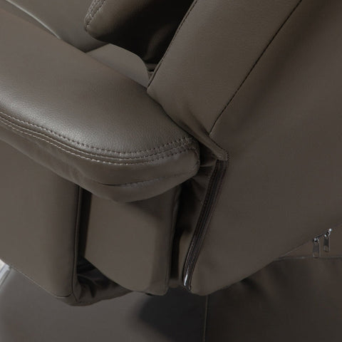 Rootz TV Recliner Chair with Stool - Gaming Chair - Rocker Function - Faux Leather - 81cm x 95cm x 107cm