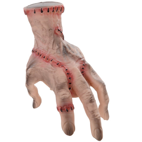 Rootz Halloween Animated Decoration - Scary Hand - Moving Figure - Clattering Footsteps - Indoor/Outdoor - No Assembly - 15cm x 18cm x 21cm