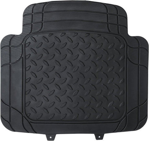 Rootz Rubber Car Floor Mats - Vehicle Mats - All-Weather Mats - Universal Fit - Waterproof - Dirt-Repellent - 48.5cm x 71cm & 48.5cm x 44cm