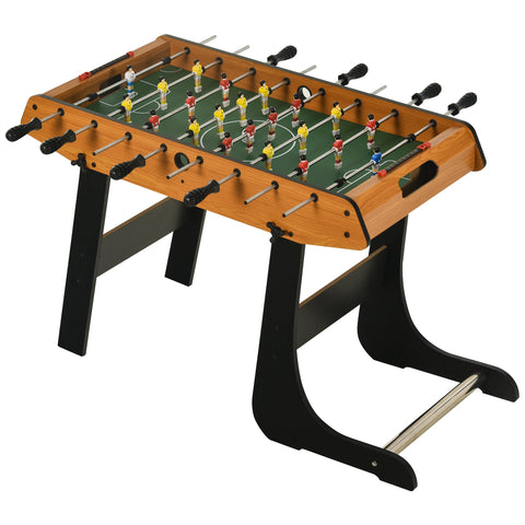Rootz Foldable Table Football Toy - Foosball Game - Soccer Table - Space-saving Design - 98cm x 42cm x 62.5cm
