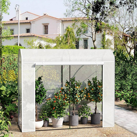 Rootz Greenhouse - Tuinserre - Plantenhuis - UV-bescherming - Weerbestendig - Eenvoudige montage - 170 cm x 68 cm x 200 cm
