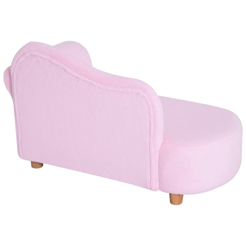 Rootz Children's Sofa - Mini Armchair - Chaise Longue - Soft Padding - Durable Materials - Perfect Size - 80cm x 40cm x 49cm