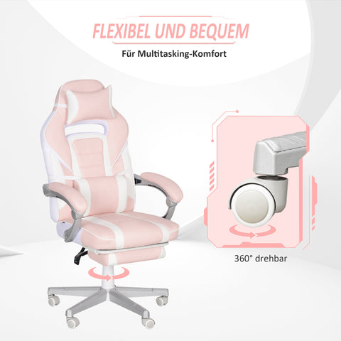 Rootz Gaming Chair - Office Chair - Reclining Chair - Ultimate Comfort - 115.5-123H x 63W x 63D cm
