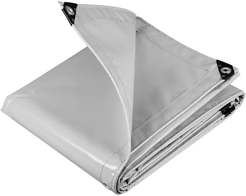 Rootz Ultimate Protective Tarpaulin - Cover - Weatherproof Tarp - PVC Material - Durable, UV Resistant, Easy Setup - 3m x 4m