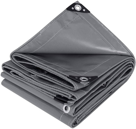 Rootz Ultimate Protective Tarpaulin - Weatherproof Cover - Multi-Use Tarp - Durable, UV Resistant, Easy Installation - 4m x 5m