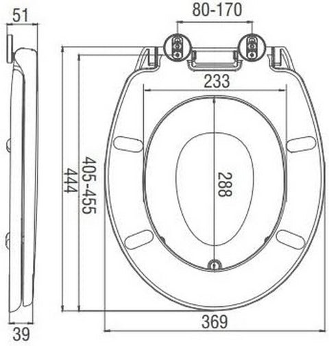 Rootz Premium Toilet Seat with Integrated Child Seat - Family Toilet Seat - Toddler Training Seat - Soft-Close Mechanism - Easy Clean - Quick Installation - 37.8cm x 43.8cm