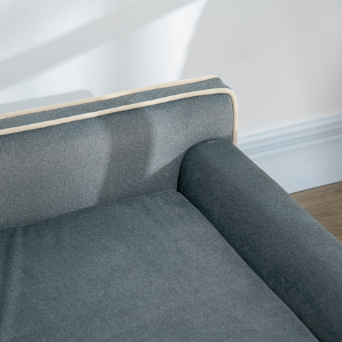 Rootz Scandinavian Sofa for Pets - Dog Couch - Cat Bed - Soft Cushion - 100 x 62 x 32 cm