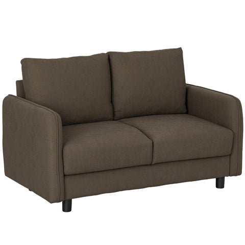Rootz Two Seater Sofa - Velvet Upholstered Couch - Loveseat with Storage - High-Density Foam Comfort - 136cm x 75cm x 84cm