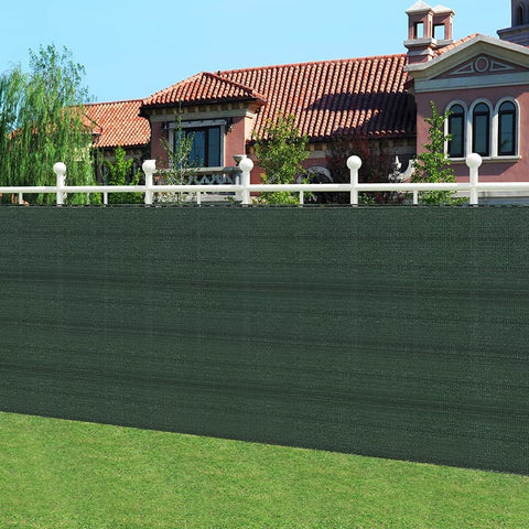 Rootz Privacy Fence Screen - Balcony Shade Net - Wind & Dust Protection - Easy Installation - Customizable - HDPE - UV Protection - 1m-2m x 6m-30m