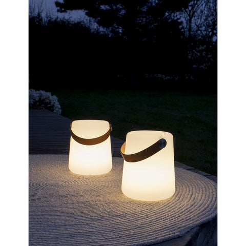 Rootz Bristol LED Lamp - Portable Light - Versatile Lighting - Rechargeable Battery - 17x17x21 cm
