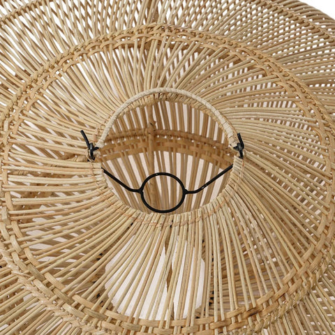 Rootz Macaron Pendant Lamp - Rattan Light - Hanging Decor - Playful Elegance - 75cm x 75cm x 30cm