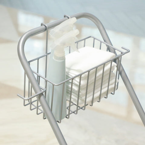 Rootz Cleaning Trolley - Professional Cleaning Cart - Trolley on Wheels - Effortless Cleaning - 73cm x 45cm x 95cm