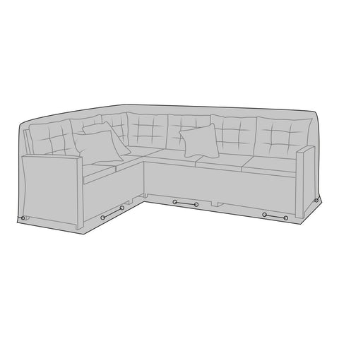 Rootz Luxury Furniture Cover - Protective Cover - Water-Repellant Shield - Durable Polyester - 252cm x 100cm x 90cm