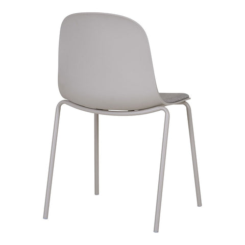 Rootz Madalena Dining Chair Set - Dining Seat - Dining Room Chair - Stackable Design - 50cm x 48cm x 85cm