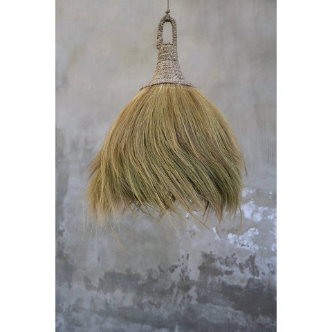 Rootz Makiki Pendant Lamp - Statement Light - Tropical Decor - Handcrafted Mendong Grass - 50cm x 50cm x 70cm