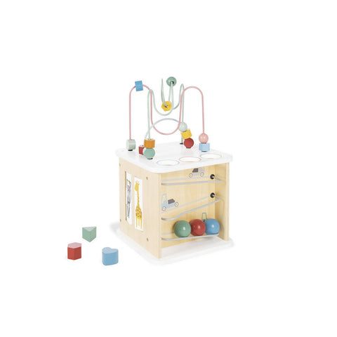 Rootz Sanna Motoric Cube - Activity Cube - Educational Toy - Develops Fine Motor Skills - 25cm x 25cm x 45cm
