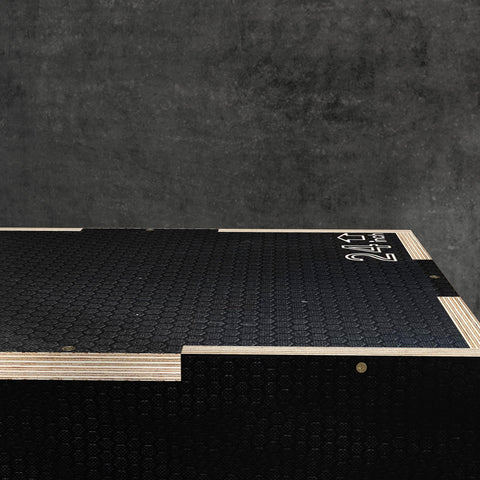 Rootz Box Jump Plyometrics - Jump Box - Fitness Box - Muscle Building - 41/51/61H cm - Beech Wood - CrossFit & Boxing Training