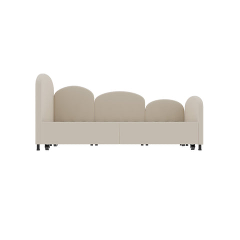 Rootz Sofa Bed with Drawers - Convertible Bed - Sleeper Sofa - Child's Room Comfort - 210cm x 99cm x 82.5cm