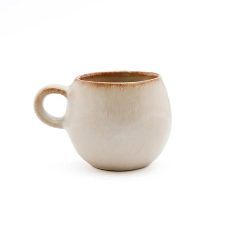 Rootz Cascais Espresso Cup Set - Ceramic Cups - Coffee Mugs - Chip-Proof - 9cm x 6cm x 5cm (Set of 6)