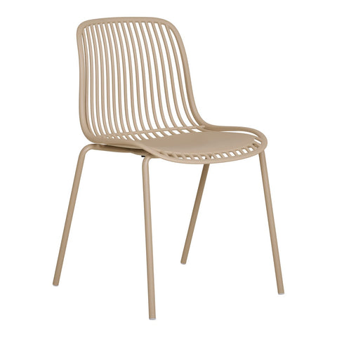 Rootz 4 Piece Set Branson Garden Chair - Outdoor Chair - Patio Seating - UV-Resistant - 55x46.5x82 cm