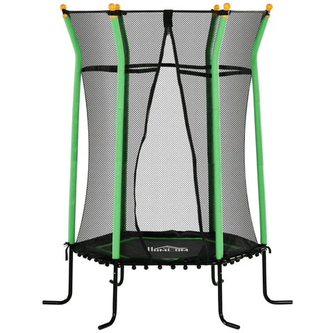 Rootz Children's Trampoline - Kids Jumping Trampoline - Safety Trampolines - Balance Training - Ø163.5cm x 190cm H