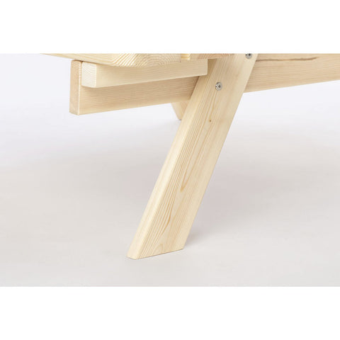 Rootz Children's Picnic Bench - Kids Outdoor Table - Solid Wood Bench - Natural Finish - 118cm x 119cm x 65cm