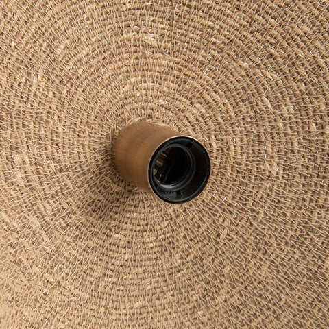 Rootz Lovalova Pendant Lamp - Woven Grass Pendant - Natural Pendant - Cozy Interior - 91cm x 91cm x 39cm
