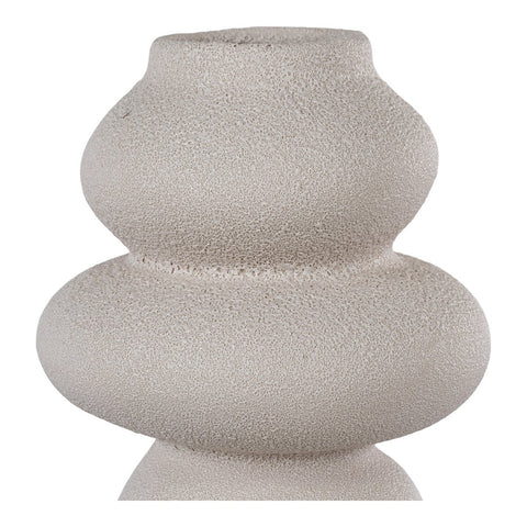 Rootz Stoneware Vase - Modern Sculpture - Decorative Piece - Adds Sculptural Interest - Ø14.5x26.5 cm