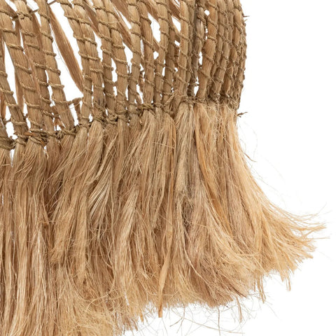 Rootz Hippy Tipi Pendant Light - Natural Lamp - Tropical Hanging Light - Magical Light Patterns - 50cm x 70cm x 50cm