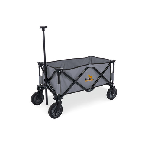 Rootz Folding Handcart 'Porti' - Utility Cart - Collapsible Wagon - Compact Storage - 100cm x 50cm x 61cm