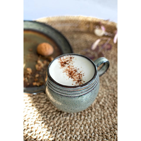 Rootz The Comporta Mug Set of 6 - Ceramic Mugs - Stoneware Cups - Chip-Proof - 8.5cm x 8cm x 8.5cm