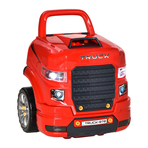 Rootz Motor Workshop Toy Set - Engine Playset - Kids Mechanic Kit - Enhances Dexterity & Coordination - 40L x 39W x 47H cm
