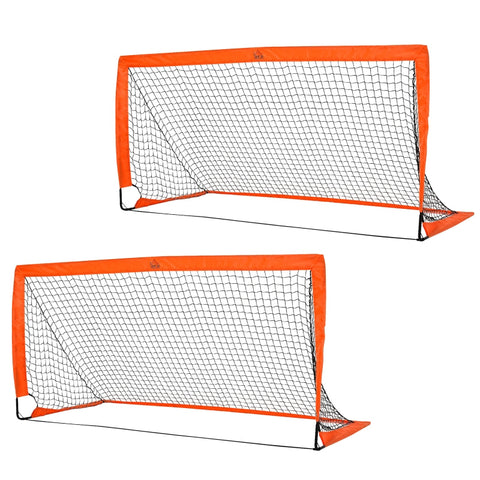 Rootz Football Goal Set - Soccer Net - Portable Goal - Interactive - Lightweight - 183cm x 90cm x 90cm