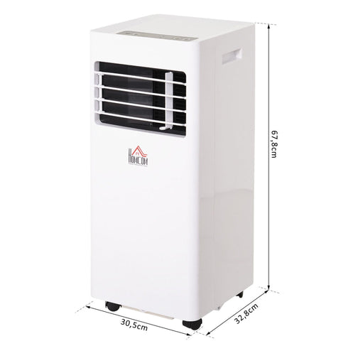 Rootz Mobile Air Conditioner - Portable AC - 3-in-1 Climate Control - Efficient Cooling - Dehumidification - Ventilation - 30.5cm x 32.8cm x 67.8cm - ABS Material