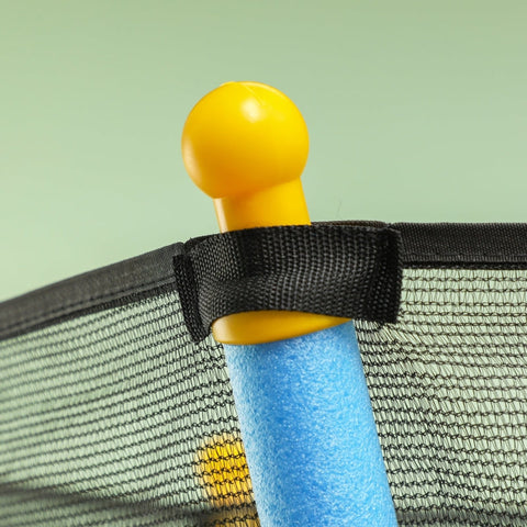 Rootz Children's Trampoline - Kids Bounce - Mini Jumper - Safety Features - Ø163.5 x 190H cm - Maximum Fun and Balance Training