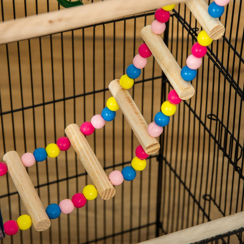Rootz Bird Cage - Aviary - Parrot Cage - Spacious & Safe Design - 46cm x 36cm x 100cm