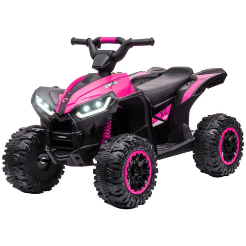 Rootz Electric Children's Quad - Kids ATV - Ride-On Toy Car - LED Headlights - MP3 Player - 83cm x 53cm x 55.5cm