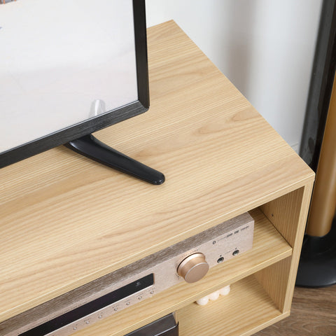 Rootz TV Furniture - Entertainment Center - Media Console - Ample Storage - 110 x 39 x 48.8 cm
