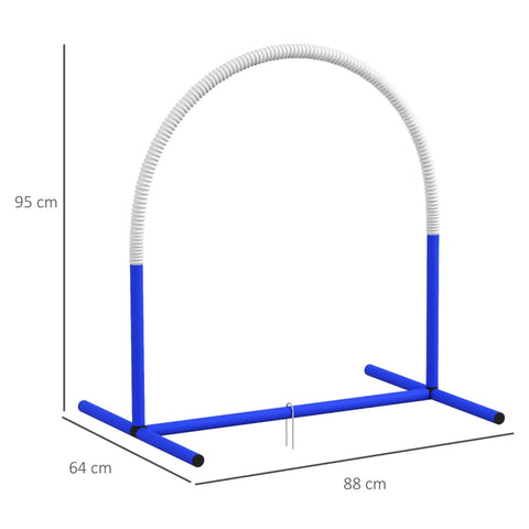 Rootz Dog Agility Set - Puppy Training Set - Obstacle Course - Enhance Bond - 88cm x 64cm x 95cm - Includes Carrying Bag & Pegs