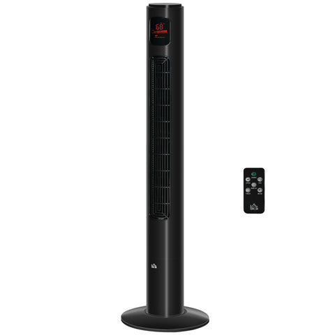 Rootz Tower Fan - Oscillating Fan - Cooling Fan - Energy Saving - 31.5cm x 31.5cm x 117cm