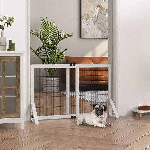 Rootz Dog Guard - Pet Barrier - Safety Gate - Maximum Safety - 63-106L x 44W x 67H cm