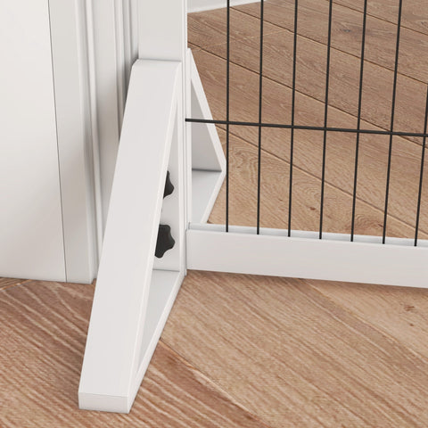 Rootz Dog Guard Protective Gate - Pet Safety Fence - Adjustable Barrier - Maximum Safety - 101-181 cm x 44 cm x 67 cm