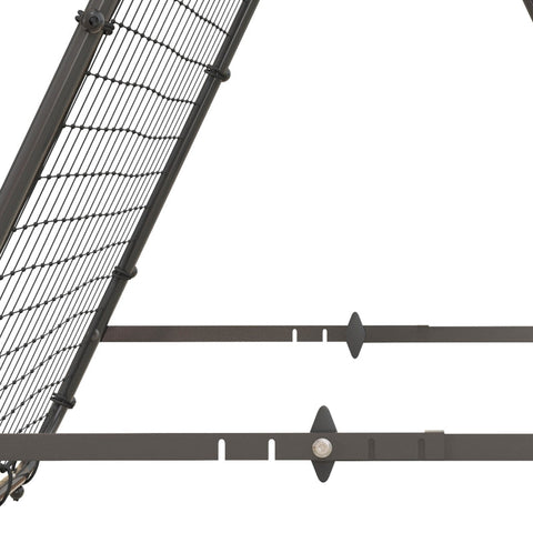 Rootz Folding Soccer Rebounder Net - Football Training - Athletic Practice - Boosts Hand-Eye Coordination - 100L x 95W x 90H cm