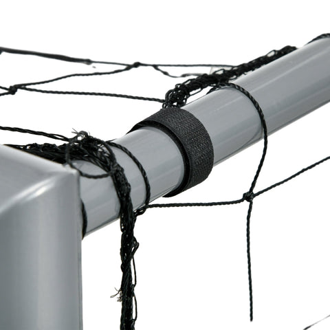 Rootz Soccer Goal Set - Portable Football Net - Weatherproof Soccer Net - Sturdy Steel Frame - Easy Assembly - 240cm x 85cm x 160cm