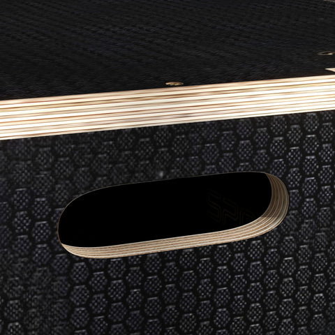 Rootz Box Jump Plyometrics - Jump Box - Fitness Box - Muscle Building - 41/51/61H cm - Beech Wood - CrossFit & Boxing Training