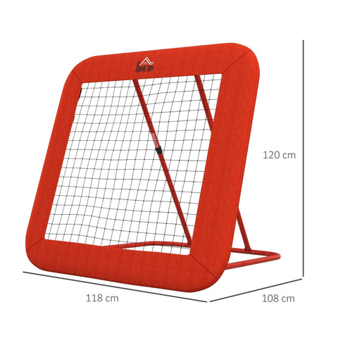 Rootz Soccer Rebounder - Ball Rebounder - Soccer Training Aid - Improve Ball Skills - 128cm x 118cm x 108-120cm