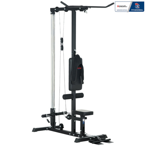 Rootz Fitness Training Station - Pull Station - Chest Pulling - Muscle Building - Steel Frame - 140cm x 108cm x 197cm