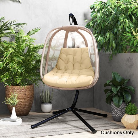 Rootz Outdoor Seat Cushion - Patio Cushion - Weather-Resistant Cushion - Comfort Support - 120cm x 100cm x 8cm - Brown