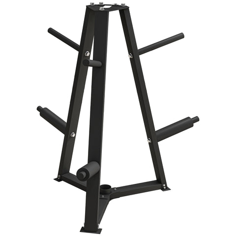 Rootz Weight Rack - Weight Frame - Storage Solution - 300kg Capacity - Steel Construction - 80cm x 80cm x 85cm
