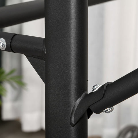 Rootz Multifunctional Training Station - Pull Up Bar - Roman Chair - Full Body Workout - 98cm x 102cm x 180-212cm
